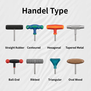 Precise Grip Ball End Black Nickel Chrome Matte Polished T-handle Hex <strong>Key</strong> T Type <strong>Allen</strong> <strong>Key</strong> Industrial Grade Hex <strong>Key</strong> - Product Image 2