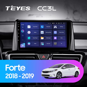 TEYES CC3L WIFI para Kia Forte 2018 - 2019 Radio de coche reproductor de vídeo Multimedia navegación estéreo GPS Android 10 No 2DIN 2 Din DVD - Product Image 3