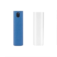 Nettoyant et optimiseur d'écran de téléphone personnalisé, liquide de 10 ml bleu, spray nettoyant portable pour téléphone portable en bouteille plastique