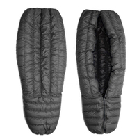 Nouveau personnalisé ultra-léger 10D Nylon RDS 850FP couette Camping couverture sac de couchage couette pour le Camping en plein air