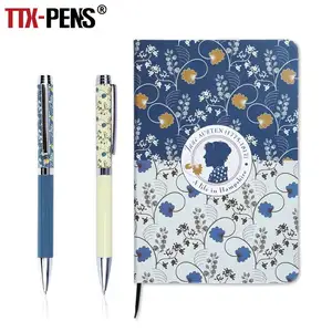 TTX Corporate Business Office Notebook Pen Gift Set With Logo Custom
