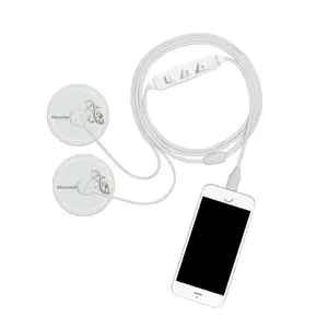 Physical Therapy Massager EMS Tens Electrode Cable With USB C Connector 3.5/3.9MM Snap Medical EMS Cable