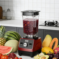 Licuadora de Cocina Eléctrica de Alto Rendimiento RANBEM de Grado Profesional, 2200W, Jarra de PC de 1.8L, 6 Cuchillas, para el Hogar