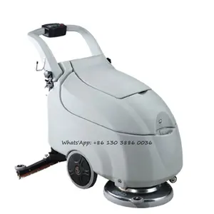 Industrial Concrete Handheld Floor Burnishing Dryer Mopping Cleaning Machine Hand-push Automatic Floor Scrubber with Cable