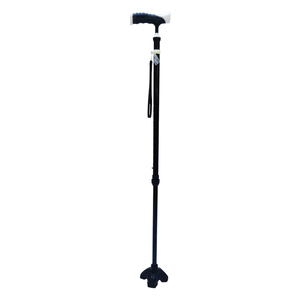 Torcia regolabile in alluminio a basso <span class=keywords><strong>prezzo</strong></span> stampella per bastone da passeggio a quattro zampe per anziani - Product Image 2