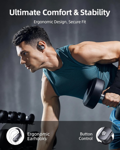 Audífonos T16 T17 TWS V5.3 con Gancho para la Oreja, Pantalla LED de Energía, Chip JL V5.3, Audífonos Deportivos Intrauditivos con Botones Físicos para Correr y Hacer Ejercicio - Product Image 5