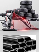 Banc de musculation réglable pour haltères, équipement de fitness multifonctionnel pour la maison, banc pliable pour haltères