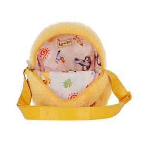 Sac bandoulière en peluche carré Karactermania For Dis-ney Lion King, jaune - Product Image 4