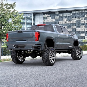 Rueda de Aleación Todoterreno 4x4 de 22 Pulgadas 22x12 6x139.7 6x135 -44 Offset Negativo Cóncavo para gmc sierra silverado suburban tahoe - Product Image 4