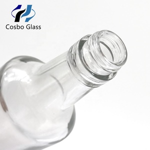 Botella de Vidrio Alta de Lujo Minimalista, Económica y de Primera Calidad, Imprescindible, de 375ml, 700ml, 750ml para Licores, Brandy, <span class=keywords><strong>Bourbon</strong></span> - Product Image 5