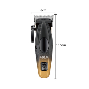 <span class=keywords><strong>Kemei</strong></span> Km-1890<span class=keywords><strong>แบ</strong></span><span class=keywords><strong>ต</strong></span><span class=keywords><strong>เต</strong></span>อรี่แรง2000มิลลิแอมป์<span class=keywords><strong>ต</strong></span>่อนาที9000รอบต่อนาทีเครื่องตัดผม<span class=keywords><strong>แบ</strong></span>บมืออาชีพพร้อมอะแดปเ<span class=keywords><strong>ต</strong></span>อร์ตัดผม6<span class=keywords><strong>ต</strong></span>ัว - Product Image 2