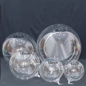 Globos de Burbuja Transparentes de PVC Tipo <span class=keywords><strong>Bobo</strong></span>, Elásticos, de 10, 18 y 24 Pulgadas, para Pascua y Navidad, Precio Económico al por Mayor, Marca BLN - Product Image 4