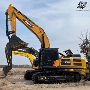 Excavatrice sur chenilles d'occasion SANY SY550H, 55 tonnes, marque chinoise, modèle 2023, moteur Isuzu, pompe Kawasaki, équipement de construction - Product Image 2