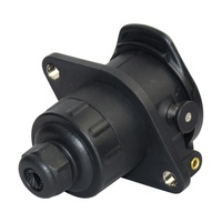 Connecteur de remorque eken, accessoires pour camion très résistant, prises électriques, 7 prises de connexion, 24V