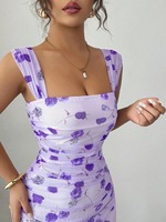 Nouvelle Robe Longue Décontractée Grande Taille à Épaule Unique et Manches Courtes à Motifs Floraux ou Unie pour Femme – Collection Été 2026