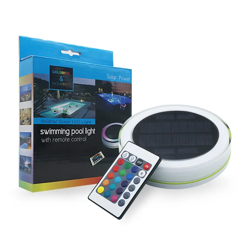 Pool Light Solar Energy Swimming Pool Decoration Led Lighting Summer Floating RGB Led IP68