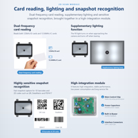 Module de scanner de codes-barres 2D intégré 1D pas cher avec prise en charge USB TTL, lecteur de codes QR pour cartes d'identité/IC pour distributeurs automatiques