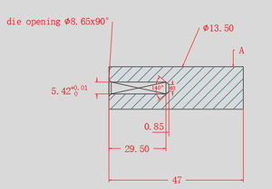 Utilizado en sistemas de transmisión automotriz. Cabeza de acoplamiento de orificio cuadrado. Orificio Interior Cuadrado Formado en un Solo Paso Mediante Conformado en Frío - Product Image 4