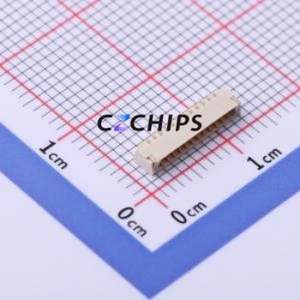 HDGC0802WR-S-12P Wire-to-Board Pin Header SMD,P=0.8mm,Horizontal Mount Connector 1x12P 0.8mm Horizontal Mount 12P - Product Image 1