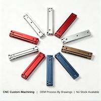 Plaque de connexion, barre de support et bras d'extension coulissant pour module linéaire d'automatisation usiné sur mesure par CNC, pour machines OEM
