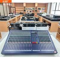 Console de mixage LX9-16/ LX9-24/ LX9-32 à 16/24/32 canaux, affichage de niveau LED à 12 segments, 2 entrées stéréo, 2 sorties stéréo pour scène