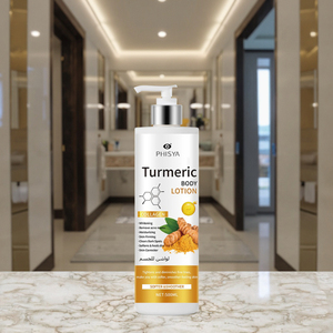 Loción Corporal Herbal Blanqueadora y Antienvejecimiento Phisya, Fórmula Vegana con Cúrcuma y Colágeno, 500 ml, Aroma <span class=keywords><strong>Floral</strong></span> Fresco para una Piel Más Suave y Tersa - Product Image 5