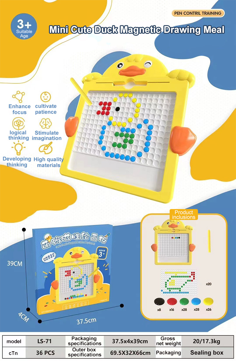 Grand canard jaune-Boîte de couleur