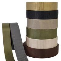 Fabricant de gros 40MM Logo de marque personnalisé Nylon tissé Jacquard sangle sacs enduits et ruban Jacquard