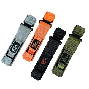 <span class=keywords><strong>Correa</strong></span> de reloj de nailon con velcro de 20/22mm, <span class=keywords><strong>Correa</strong></span> deportiva ajustable para <span class=keywords><strong>Apple</strong></span> <span class=keywords><strong>Watch</strong></span> Series, lavable para hombres y mujeres - Product Image 5