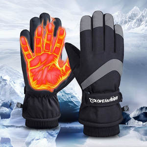 Gants de travail isolés thermiquement, résistants au froid et à l'eau, avec sangle de poignet, pour hommes et femmes, pour sports de plein air, gants de ski d'hiver, unisexes - Product Image 6