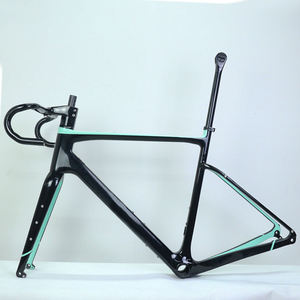 Fourche en carbone à impression personnel OEM/ODM, 50mm ou 55mm, pour vélo de <span class=keywords><strong>route</strong></span>, gravier, - Product Image 3