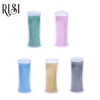 Outils d'extension de cils RISI Micro écouvillons Extensions de cils Micro-écouvillon de cils de marque propre Fournisseur d'usine Micro-écouvillon jetable