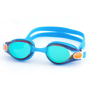 Gafas de natación antiniebla con lentes con revestimiento de espejo, material de PC, ajuste universal para hombres y mujeres - Product Image 3