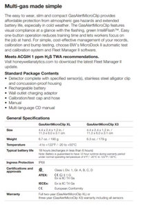Detector de Gases Múltiples Profesional, Monitor de Alarma de Oxígeno, H2S, CO, CO2, LEL, Pantalla LCD, Impermeable, Portátil, Clase I, División 1, EX - Product Image 6