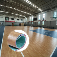 Revêtement de sol en PVC imitation bois HANLI 6,0 mm, sol vinyle commercial imperméable et antidérapant, échantillon gratuit, certifié CE