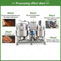 Chaudière à sucre Pot de trempage Pression d'infusion en cristal Pression négative Machine de trempage préservée