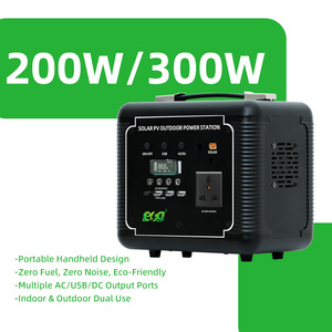 Système d'énergie solaire 300W 256Wh, station d'alimentation portable extérieure 600W 600Wh, générateur solaire, batterie lithium 220V, stockage d'énergie - Product Image 4