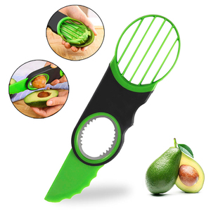 Accessoires de cuisine en gros, outil multifonctionnel pour couper les fruits, coupe-avocat 3 en 1, logo personnalisable - Product Image 1