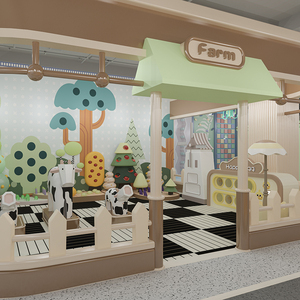 Nuovo Arrivo: Parco Giochi al Coperto a <span class=keywords><strong>Tema</strong></span> Mercato di Frutta e Verdura per Bambini, in Vendita - Product Image 3