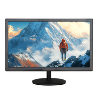 Moniteur PC OEM ODM avec rétroéclairage LED, haute résolution, pour bureau, ordinateur, 15/17/19/20/22/24/27 pouces
