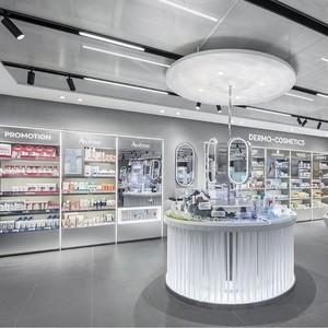 Fabrika kaynaklı güzellik kozmetik özel Logo baskı seçeneği için makyaj malzemesi teşhiri raf - Product Image 3