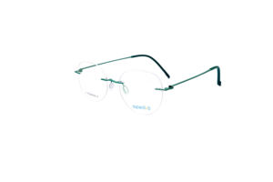 نظارات طبية خفيفة الوزن كلاسيكية للجنسين من سوبروفو، إطار نظارات بدون حواف عالي الجودة بنمط صلب للرجال والنساء - Product Image 2