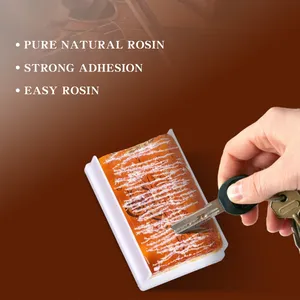 10 pièces LETO <span class=keywords><strong>Mini</strong></span> Rosin pour archet de violon 604, haute qualité, faible poussière, pour viola, <span class=keywords><strong>violoncelle</strong></span> et autres instruments à cordes, accessoires pour violon - Product Image 4