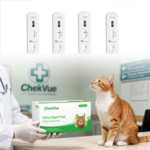 Tiras Reactivas Veterinarias para Prueba Rápida de Parvovirus Felino (Fpv Ag) con Oro Coloidal para Gatos, con Certificación CE - Product Image 3