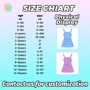 Детское спортивное платье Kerui для девочек, UPF 50, летнее, цельное, без рукавов, для йоги, для активного отдыха - Product Image 2