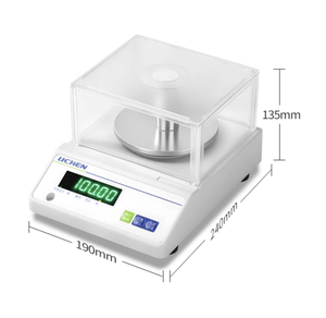 이끼 휴대용 1% 정밀 전자 분석 저울 200g 용량 실험실 사용을위한 산업 실험실 그램 스케일 - Product Image 4