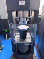 Máquina de prueba de compresión manual con pantalla digital 2000KN para cemento de hormigón Software de generación automática de metadatos incluido