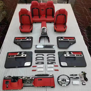Kit Interno Nuovo di Zecca da <span class=keywords><strong>W463</strong></span> a W465 per Mercedes Benz <span class=keywords><strong>Classe</strong></span> <span class=keywords><strong>G</strong></span>, Schermo LCD Cruscotto, Pannelli Porta, Sedili Auto - Product Image 1