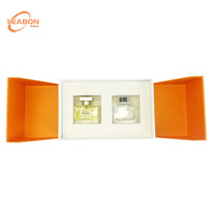 Boîte en papier kraft écologique, recyclable, réutilisable, portable, avec revêtement UV, lamination mate, insert en mousse EVA, bougie parfumée, présentoir cadeau