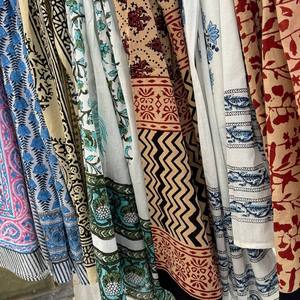 Wholesale printed cotton sarong lightweight <b>beach</b> <b>wrap</b> floral cover up breathable summer swimwear coverup resort wear shawl gift - Product Image 3